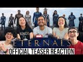 MARVEL'S ETERNALS OFFICIAL TEASER REACTION! | MaJeliv Reactions | The Eternals Arrive to the MCU