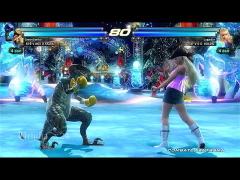272_3 Lili Rochefort y Julia Jaycee vs Alex y OGRE 2 - Tekken TAG  2 ( Uchiha x24 ) PS3