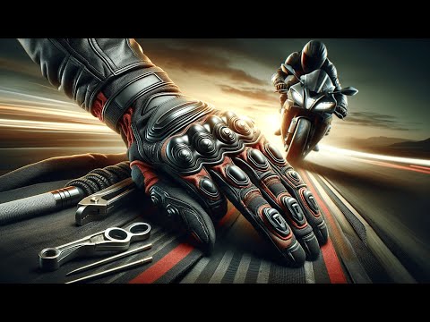 🏍️ Evo New Leather Motorbike Motorcycle Bike Heavy Duty Waterproof Gloves | Best Motorcycle Gloves 🧤