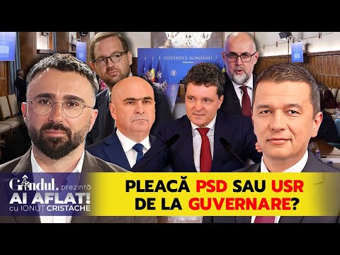 Sorin Grindeanu - atac la Nicușor Dan: „Trebuia să fim la DAVOS” | Ai Aflat! Cu Ionuț Cristache