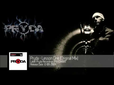 Pryda - Lesson One (Original Mix) ‎[PRYDA001]
