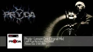 Pryda - Lesson One (Original Mix) ‎[PRYDA001]