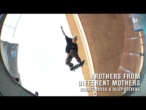 Brothers From Different Mothers: Robbie Russo and Riley Stevens - TransWorld SKATEboarding