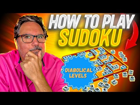 A Diabolically Hard Sudoku in 5 Minutes [Finned Fish Fully Explained]