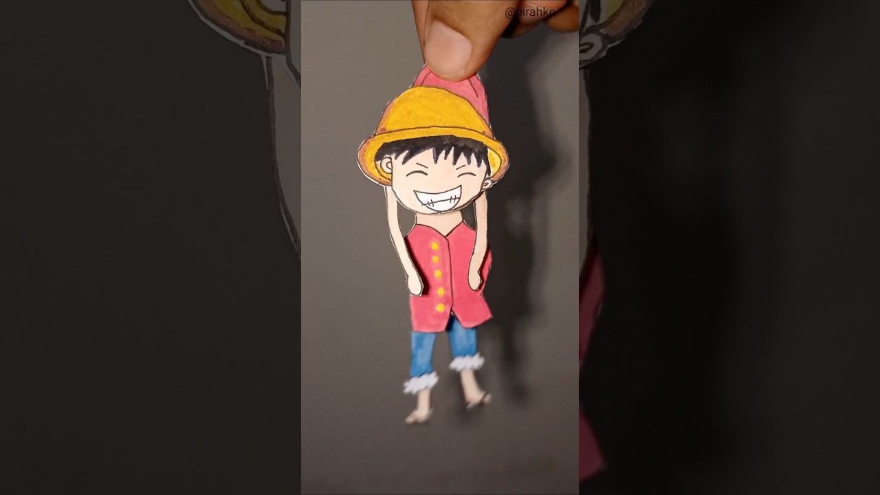 Hanging Doll but it's Luffy #onepiece #drawing #draw #luffy