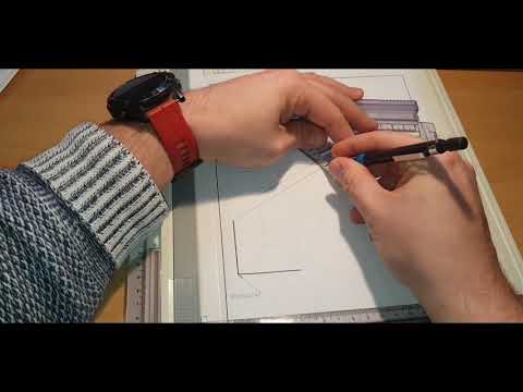 Konstruktion in Kabinettprojektion Aufgabe 13