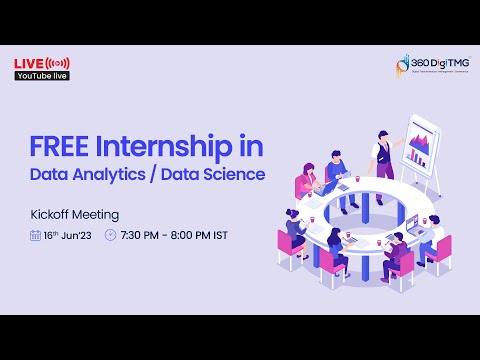 Free Data Analytics Data Science Internship | Batch 5 | 360DigiTMG