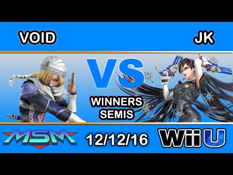 MSM 78 - CLG | VoiD (Sheik) Vs. Yatta | JK (Bayonetta) Winners Semis - Smash Wii U