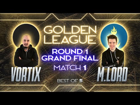 VortiX vs MarineLorD - $125k Golden League R1 - GRAND FINAL Game 1! Age of Empires 4