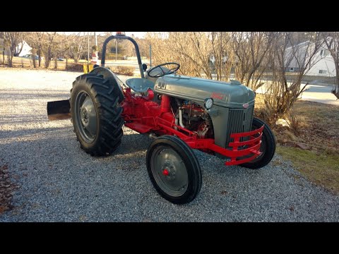 Thumbnail for 1952 Ford 8N Farm Tractor Cold Start At -21 Degrees Celsius by 1952 Ford
