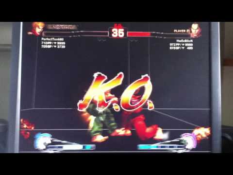 PerfectTen680 Ken Vs JoM_JackOfAllTrades (Ultimate Troll) Dan SSF4 AE PC Ranked Battle