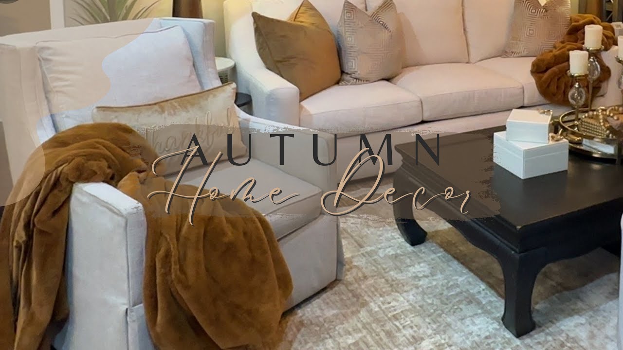 TRANSFORM YOUR HOME WITH TRENDY FALL DECOR | CHIC AUTUMN DECOR