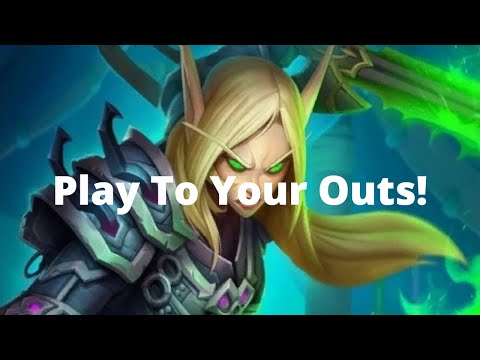 Legend Hearthstone | Poison Rogue Is The NUTS When You Play To Your Outs!