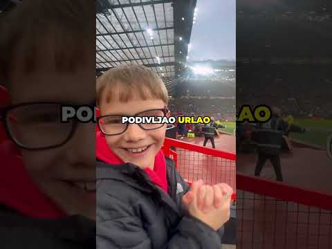 Ovaj mali navijač radi sve da privuče pažnju Garnacha.