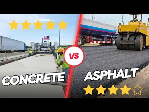 Concrete Road vs Asphalt Road: The Great Debate!