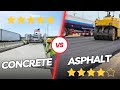 Concrete Road vs Asphalt Road: The Great Debate!