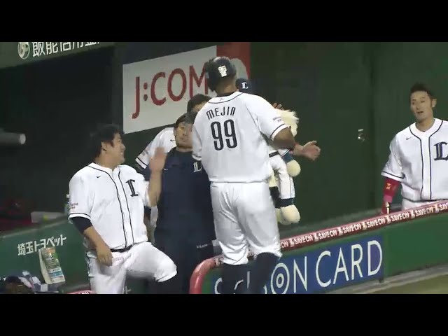 【6回裏】リーグ単独トップへ!! ライオンズ・メヒア 32号ソロホームラン!! 2014/9/19 L-H