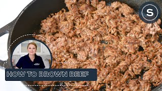 How to Brown Ground Beef - Tips and Tricks!