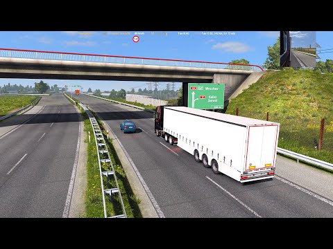 ETS2 1.35 Promods2.42 Ostroleka (PL) -  Prague (CZ)