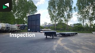 LinTrailers S3A 3 axles TUV 01/27 Extendable 650cm Lift + Steering Axle low bed semi-trailer | Image 4 - Autoline