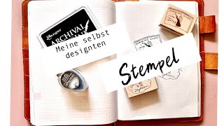 Meine selbst gezeichneten Stempel, produziert von @samesjournal3303 | Pre-Order Infos