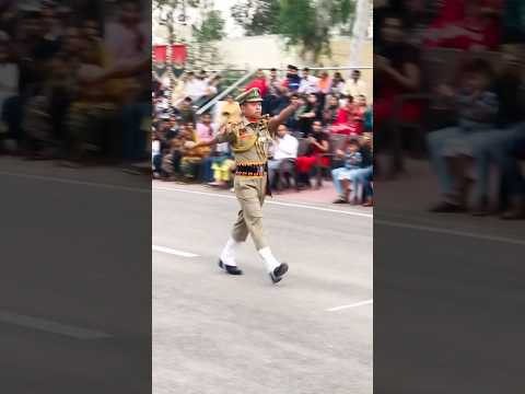 BSF Officer 👮‍♂️ Drill #bsfparade #shortsvideo #army #nccparade #police #nccprade #shrots #ncc