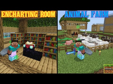 Enchantment table and animal farm/Minecraft in tamil/on vtg!