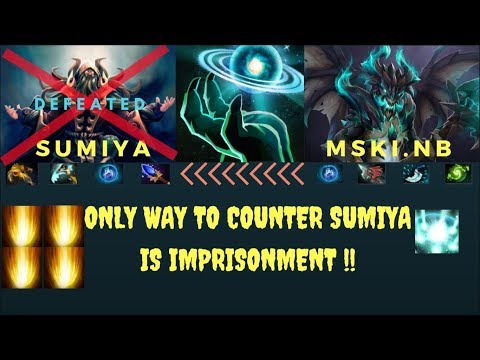 SUMIYA INVOKER  IS DEFEATED BY MSKI.NB COUNTERING SUMIYA. Dota 2 7.07 Highlights