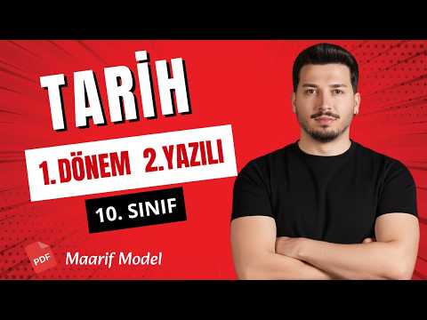 10th Grade History - 1st Term 2nd Written Exam Practice - PDF - Maarif Model - 2026
