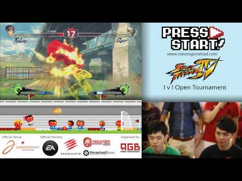 Press Start Grand Finals Gackt[Fei] vs Leslie[Sagat]