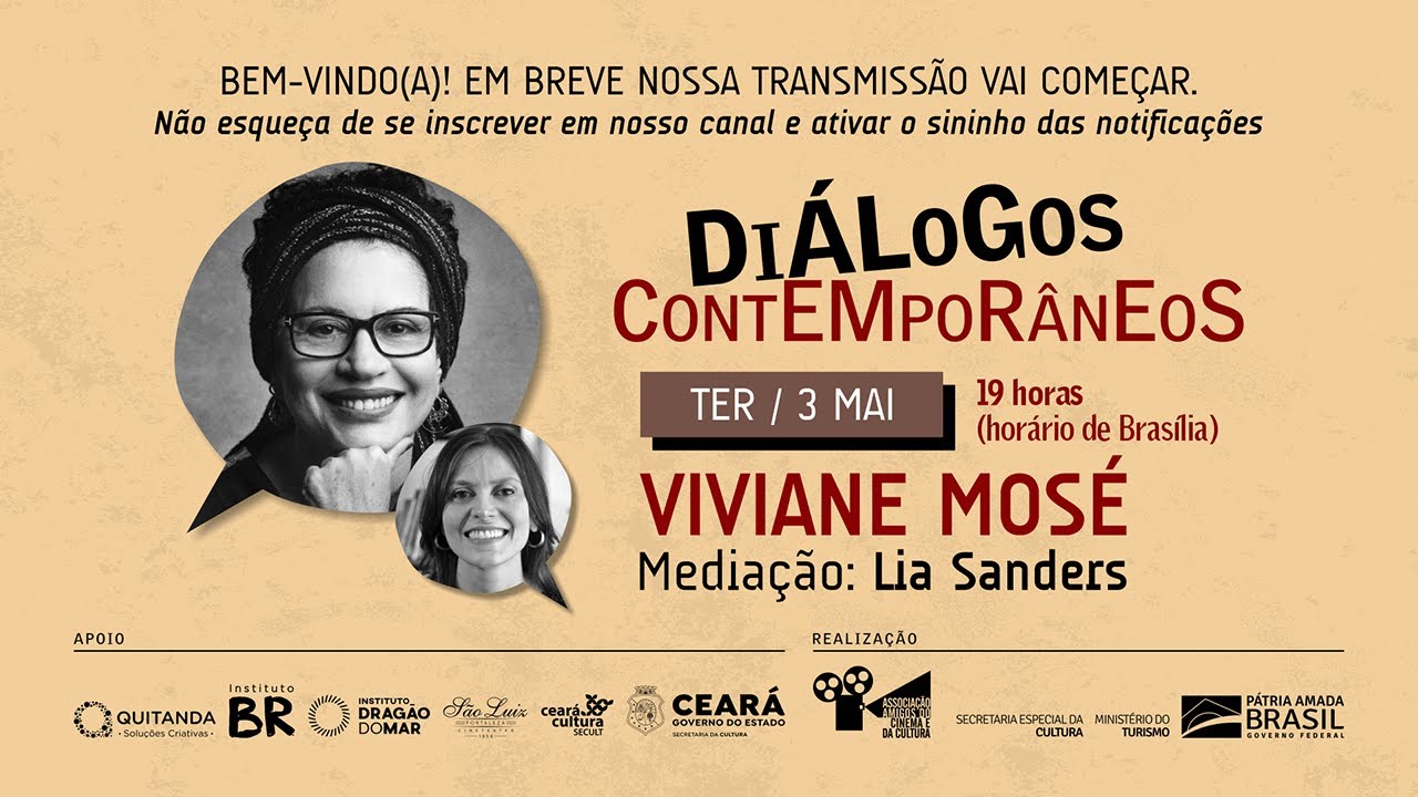Conferência com Viviane Mosé no "Diálogos Contemporâneos" em Fortaleza.