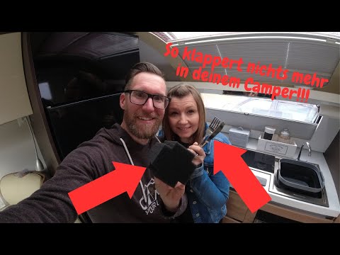 KEIN KLAPPERN MEHR IN DEINEM CAMPER MIT DIESEN GENIALEN TIPPS!!!