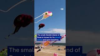 Denmark hosts world's largest kite festival with 25,000 kites on Fanø island