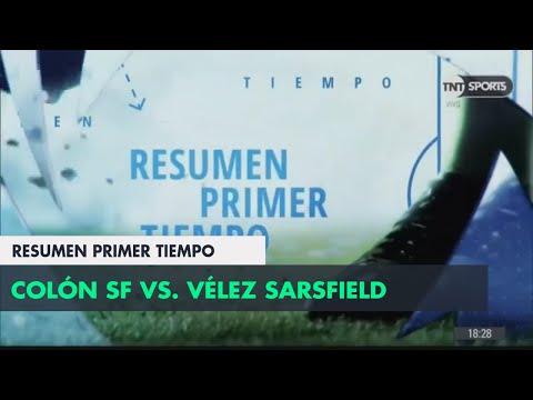 Resumen Primer Tiempo: Colón SF vs Vélez Sarsfield | Fecha 22 - Superliga Argentina 2017/2018