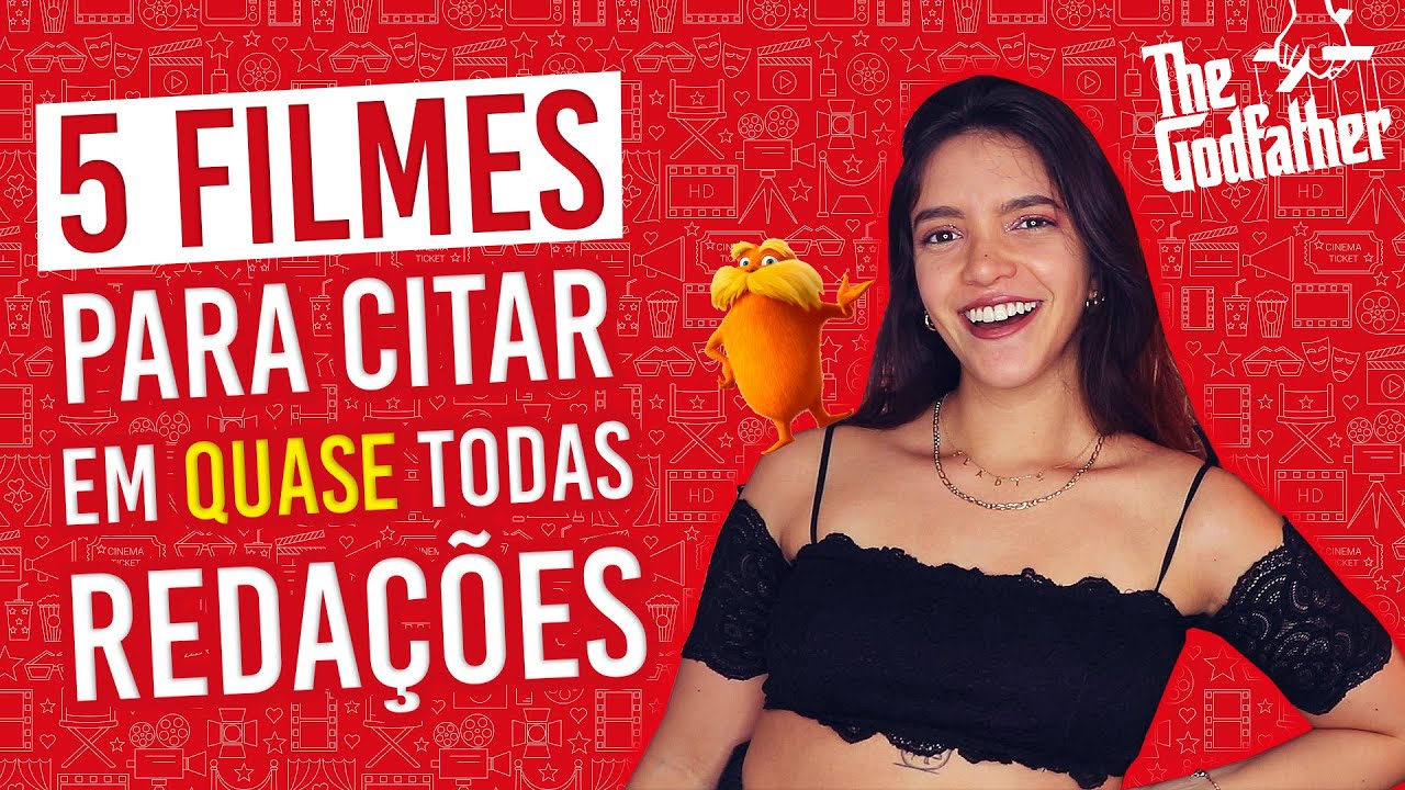 5 FILMES PARA CITAR EM QUALQUER TEMA DE REDAÇÃO! (Débora Aladim)