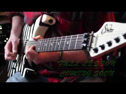 Here I Go Again Whitesnake solo cover - Suhr 80's Shred MKII White Tiger