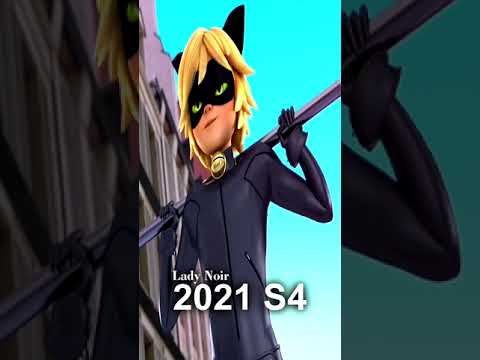 Cat Noir's evolution 2005-2021