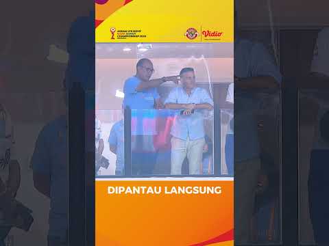 John Herdman tampak hadir langsung menyaksikan perjuangan Garuda Muda 🇮🇩