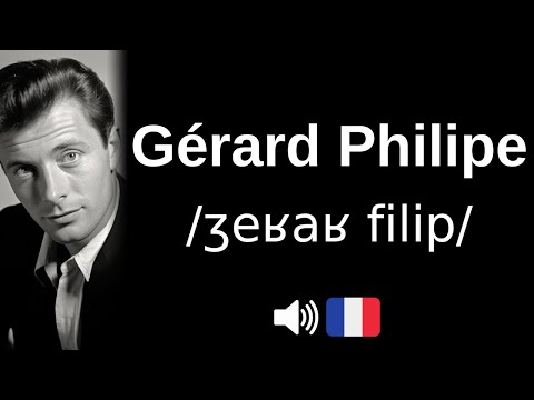 How to pronounce 'Gérard Philipe' (CORRECTLY!)