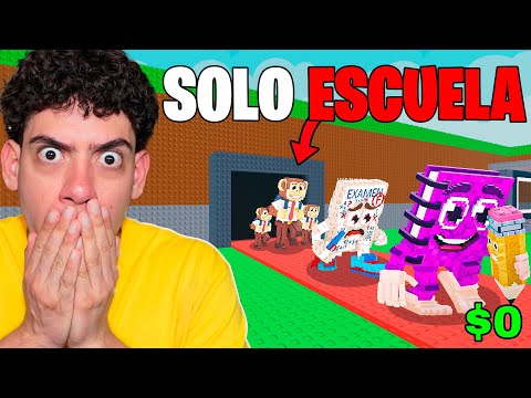 DE $0 A $5 TRILLONES CON BRAINROTS DE ESCUELA!🎒 - Donato Roblox