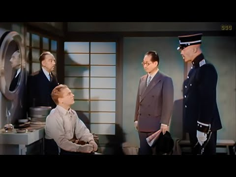 James Cagney | Blood on the Sun (1945) Colorized Movie | Drama, Romance, Thriller | Subtitles