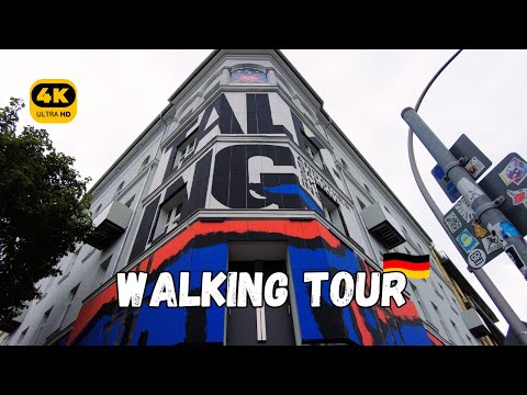 A 4K Walk in Urban Nation Meusum of Berlin🇩🇪 Exhibitions of Street Art