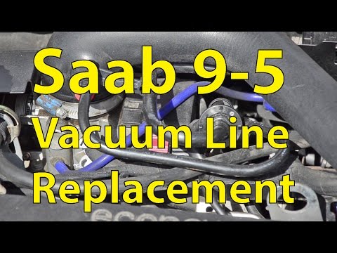 Saab 9-5 DIY: Vacuum Line Replacement (Silicone Hoses) - Trionic Seven