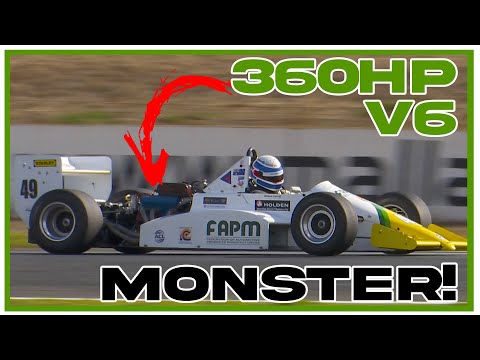 INSANE 340hp at 6800rpm V6 powered Formula Holden Race Car Blend Line TV