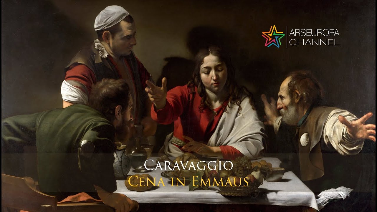 Simbologia della Cena in Emmaus - Caravaggio - I SIMBOLI NELL'ARTE
