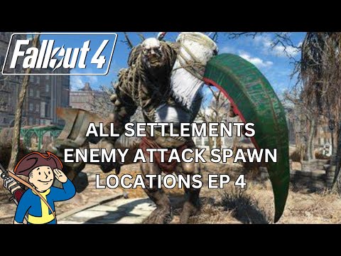 Enemy Spawn Locations EP4 The Story of Fallout 4 Part 196 Playthrough