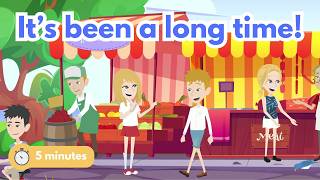 5-Minute English Conversation Practice: Catching Up With Old Friends (It's Been a Long Time!)