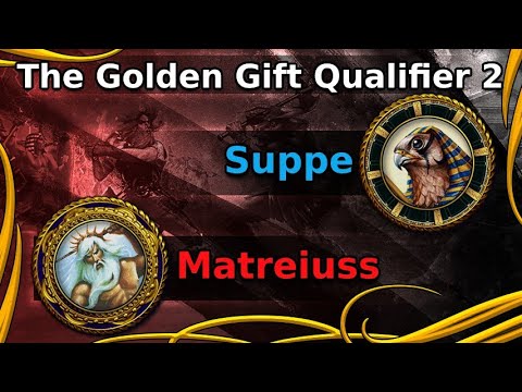 Age of Mythology: The Golden Gift Qualifier 2 - Winner Semifinals - Suppe vs Matreiuss