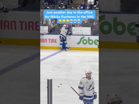 Очередной рабочий день Никиты Кучерова в НХЛ😂😂😂💀💀💀