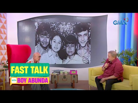 Fast Talk with Boy Abunda: Boboy Mortiz, na-LOVE AT FIRST kay Vilma Santos! (Episode 36)